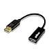 gofanco® Gold Plated 4K 30HZ DisplayPort to HDMI Adapter - Black, Male to Female for DisplayPort Enabled Desktops and Laptops to Connect to HDMI Displays (DPHDMI4K)