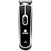 Hair Clippers for Self Cutting and Fashion Stylists,Waterproof Quiet Hair Trimmer for Kids and Men,Rechargeable Wireless Hair Cutting by Dr.HeiZ(Black)