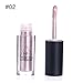 NICOLE DIARY Glow Shimmer Liquid Highlighter Moisture Shine Makeup Face Eye Contour Brightener Concealer 1Pcs #02