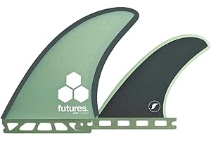 FUTURES Future Fins FAMT Honeycomb Twin Fin Set Green-Gray,Multicoloured(1117-178-00)