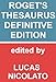 Roget's Thesaurus - Definitive Edition [Fully Searchable]
