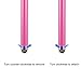 Wisdompro Stylus, 4.8 Inch Universal Microfiber Mesh Tip Stylus Pen with 2pcs Replacement Tips and Tether for Touch Screen Devices - Hot Pink