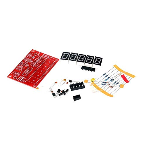 1Hz-50MHz Digital LED Crystal Oscillator Tester Frequency Counter Meter RF Electronic DIY Kits Tools PCB Board Module - Thumbnail 7