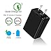 Quick Charger 3.0 USB Wall Charger +3.3ft USB C Cable 18W QC 3.0 Charger Quick Adapter Fast Charger Samsung Galaxy S9 S9 Plus S8 S8 Plus Note 8, Huawei P20/P20 Pro, LG G6 G5 V30 V20 (Black)