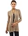 PattyBoutik Women's Drape Collar Ruffle Hem Cardigan