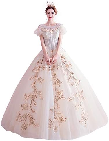 Amazon Hanamaya マキシ丈 ワンピース 可愛い 花嫁 ロングドレス 結婚式 ウェディン 二次会 パーティードレス グドレス パーティードレス 通販