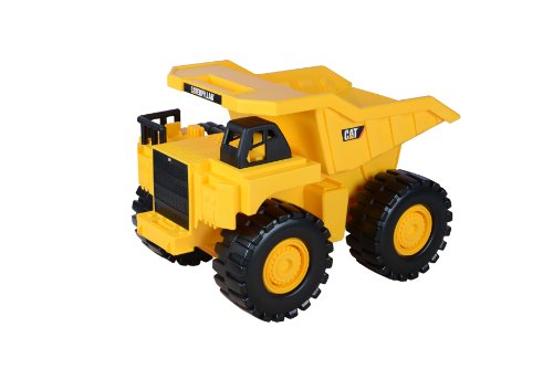 Toy State Caterpillar 18 Inch Push Powered Big Rev It Up Dump Truck