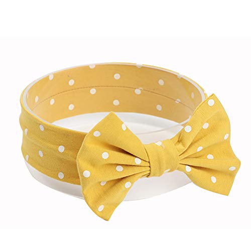 Baby Girl Headbands, AOKE Head Wraps Hairband and Bows forÂ Newborn Infant Toddler, Child Hair Accessories, Dot Printed