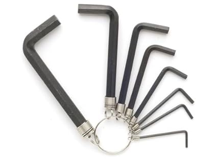 Perel 1620 8 Cle Allen Taille 1 5 Mm 6 Mm Lot De 8 Amazon Fr Commerce Industrie Science