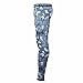 Xtextile Mens Camouflage Sports Compression Tight Leggings (Large, Grey Plaid Camouflage)