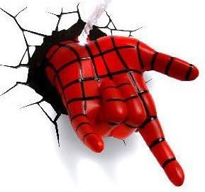 Marvel Ultimate Night Lamp Spiderman Spidey Hand 3D Child Sleeping Light