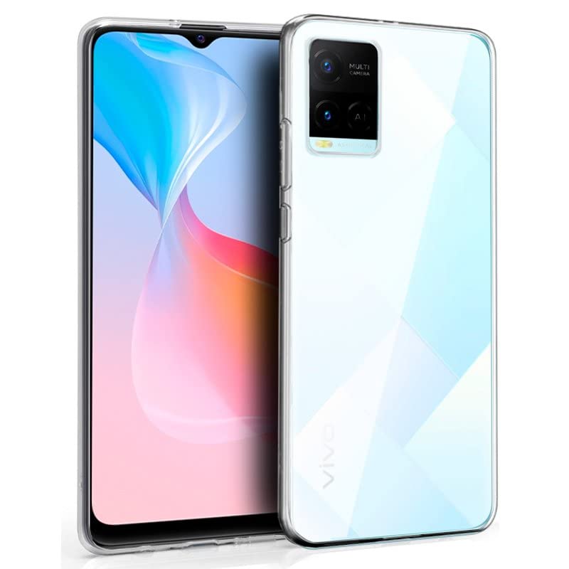 COOL SMARTPHONES & TABLETS ACCESSORIES Silicone Case for Vivo Y21 / Y21s / Y33s / V2110 (Transparent)
