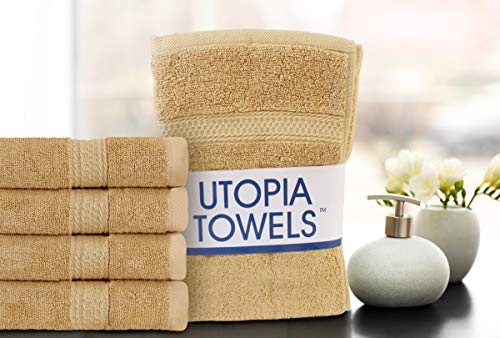 1 Utopia+Towels+Cotton+4+Pack+inches