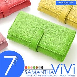 Amazon レディース長財布アコーディオン長財布 Samantha Vivi サマンサヴィヴィさいふ 激安ブランド財布 お財布 L 315 Unknown シューズ バッグ