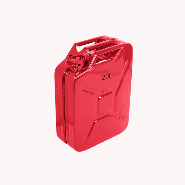 20 Litre Red Jerry Can for Fuel Petrol Diesel etc