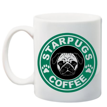 Whizguide Pug Mug-Pug Gifts