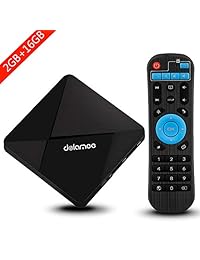 Android 7.1 OS TV Box smallrocket X3 Pro 4 K Media Player 2 G RAM 16 G ROM Smart Mini caja con neutralizador de control remoto de 2,4 GHz, WiFi, Bluetooth 4.0, y la voz