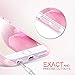 iPhone 6S Case, iPhone 6 Case, FYY[Patent Shockproof][Military Material] Ultra Slim Fit Hybrid Clear Bumper Case Soft Silicone Gel Rubber Shockproof Impact Resistance Cover for iPhone 6S/6 PINK
