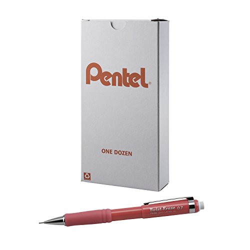 Pentel twist-erase iii mechanical pencil, (0.7mm), pink…