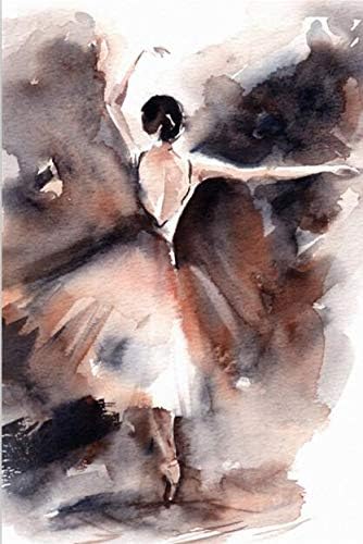 XRYEUO Canvas Wall Art for Watercolor Ballerina Wall Poster and Printmaking 3 Panel Ballet Girl Wall Art Canvas Print Modern Portrait Ballerina Canvas ArtCanvas Wall Art For Watercolor Ballerina