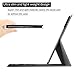 INFILAND iPad Pro 9.7 Keyboard Case - Ultra-Thin Smart Stand Cover Case with Apple Pencil Holder and Bluetooth Keyboard for Apple iPad Pro 9.7 Inch 2016 Release Tablet (with Auto Wake/Sleep), Black
