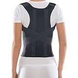 TOROS-GROUP Comfort Posture Corrector Shoulder and Back Brace Support Lumbar Support for Men and Women (Medium)