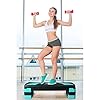 arteesol-Aerobic-Stepper-Fitness-Step-Exercise-Stepper-Adjustable-Step-Platform-for-Exercise-3-Height-Level-101520CM-max-250Kg-Anti-Slip-for-HomeGymOffice-Routines-Fitness-Traing arteesol Stepper, Aerobic Step Bench, Height-Adjustable Stepper with 3 Levels (10/15/20 cm) Fitness Workouts, Compact…