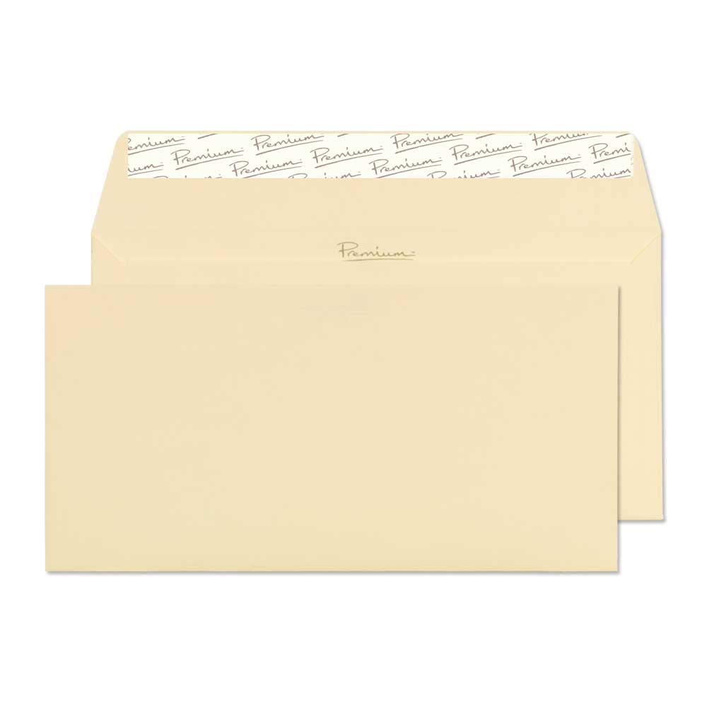 Blake Business DL 110 x 220 mm 120 gsm Peel & Seal Wallet Envelopes (95254) Vellum Laid - Pack of 25