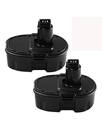 2 paquetes de 18 V 3,8 Ah DC9096 batería para Dewalt 18 V batería XRP DC9096 DC9098 DC9099 DE9098 DE9503 DW9095 DW9096 DW9098 herramientas de alimentación inalámbricas