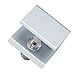 Resinta 8 Pack Adjustable Sliding Window Locks Stop Door Frame Security Locks