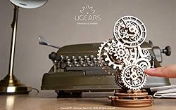 UGEARS Steampunk Clock 3D Mechanical Model