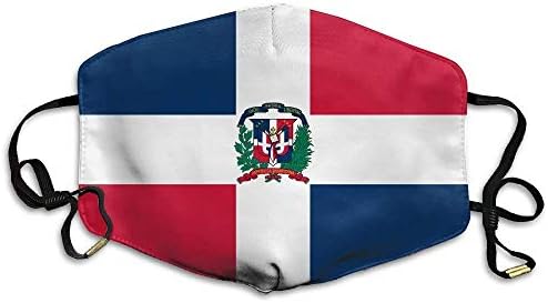 Dominican Republic Dazzling Flag Anti Dust Breathable Face Mouth Mask For Man Woman