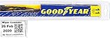 2002-2012 Jeep Liberty Wiper Blade (Rear) (Goodyear Wiper Blades-Premium) (2003,2004,2005,2006,2007,2008,2009,2010,2011)