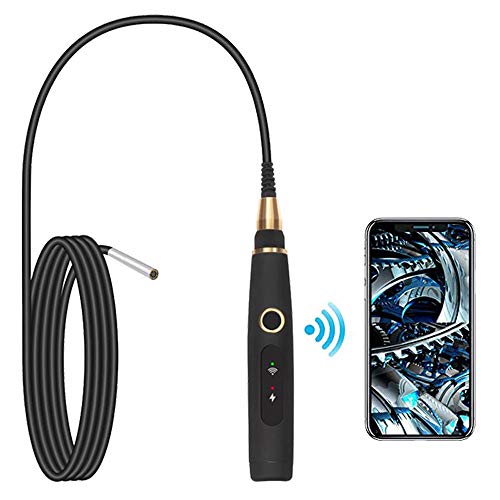 L.J.JZDY Borescope Universal-Industrie Endoskope HD WiFi Endoskop-Kamera integriert ist for Auto-Testing Griff Endoskop