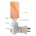 Natural Himalayan Salt Night Light, SCOPOW Nursery Lamp Mini Decorative Night Lighting with Air Purifier ( 15W, E12, 10.58 Ounce, UL Wall Plug ) ( Round Form )