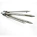 MAYMII M8 5-Prong Fishing Fork Fish Frog Eel Salmon Barbed Stainless Fish Spear Long Nut