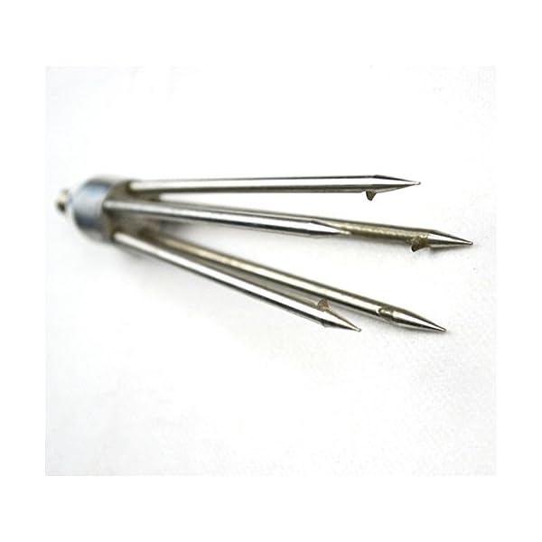 MAYMII-M8-5-Prong-Fishing-Fork-Fish-Frog-Eel-Salmon-Barbed-Stainless-Fish-Spear-Long-Nut MAYMII-M8-5-Prong-Fishing-Fork-Fish-Frog-Eel-Salmon-Barbed-Stainless-Fish-Spear-Long-Nut