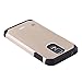 S5 case - THZY Super Protective Samsung Galaxy S5 Case Slim Ultra Fit for Galaxy S5 / Galaxy SV / Galaxy S V (Two-Layer Champagne Gold)