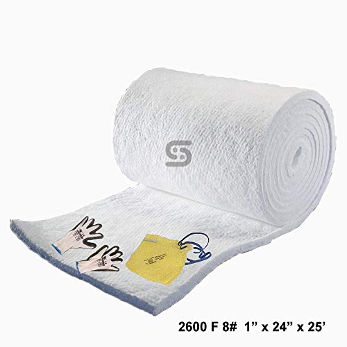 Ceramic Fiber Blanket 8# Density, 2600F (1