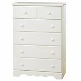 5-Drawer Chest Only - White Wash (White Wash) (45