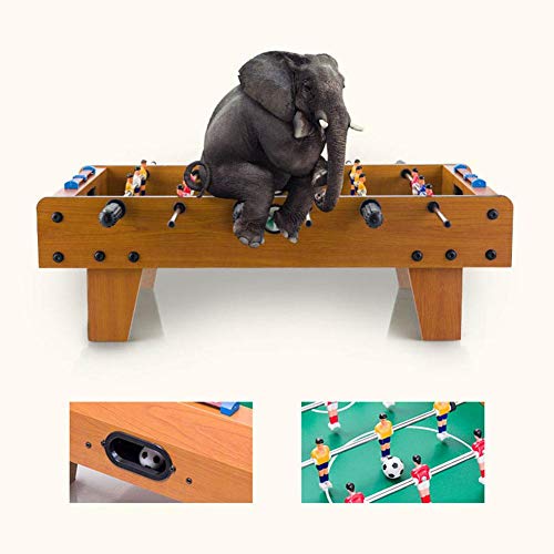 Leiyini Mini Tabletop Foosball Table 20-inch Foosball Soccer Table Game Arcade Room Playfield Sports Competition Soccer Game Table Indoor & Outdoor Soccer Game Kids Adults Toy