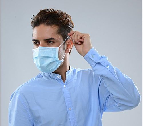 Respirator Medical Mask Pm2.5 N95 Anti Fog and Dust Disposable Three Layer Protective 7 Piece