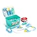 Juboury Kids Doctor Kit 33 Pieces Toy Medical Kits Pretend-n-Play Dentist Medical Kit with Electronic Stethoscope for Kids, School Classroom, Easter Stuffers, Party and Role Play