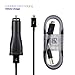 Samsung OEM Adaptive Fast Charging USB Car Charger Power Adapter with Micro USB Cable and Quick Charge 2.0 Technology for Samsung Galaxy S7, Galaxy S7 Edge (Bulk Packaging)