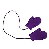 Dorfman Pacific Toddler Stretch Mittens on a String