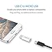 [3Pack] USB C to Micro USB Adapter, iXCC Type C Male to Micro USB Female Converter, Works with Galaxy S8 S8+, MacBook, ChromeBook Pixel, LG G5 G6, HTC 10, Nexus 5X, Nexus 6P, OnePlus 2 and More