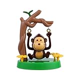 GXOK Mini Solar Powered Swinging Cute Animal for Car Decoration,Shaking Head Decoration, Cute Little Animal Toy for Car (Color B)