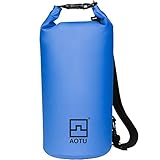20L Waterproof Dry Bag, GVDV Dry Sack with Durable Buckle and Adjustable Shoulder Strap, Keep Your Item Dry for Kayaking, Beach, Rafting, Boating, Hiking, Camping and Fishing or Adventure Travel