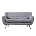 Modern Mid Century Sofa/Loveseat - Divano Roma
