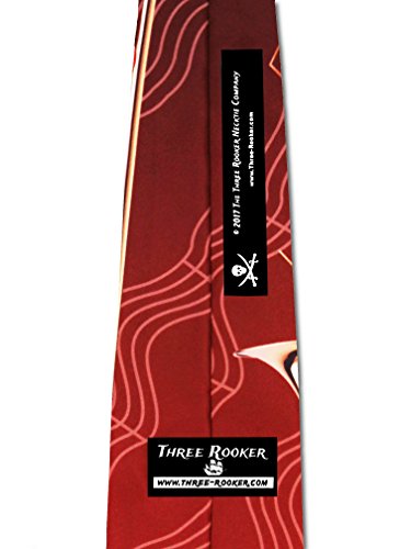Trombone and Notes tie Mens Necktie by Three Rooker